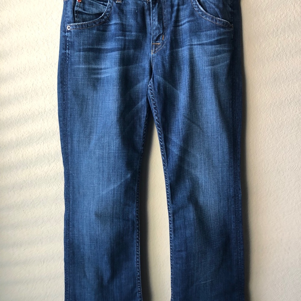 AUTHENTIC HUDSON SIGNATURE BOOCUT WOMENS JEANS SIZE 30, Inseam 30”